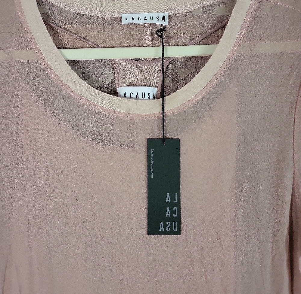 LACAUSA Dusty Pink Maxi Dress - Picture 2 of 5